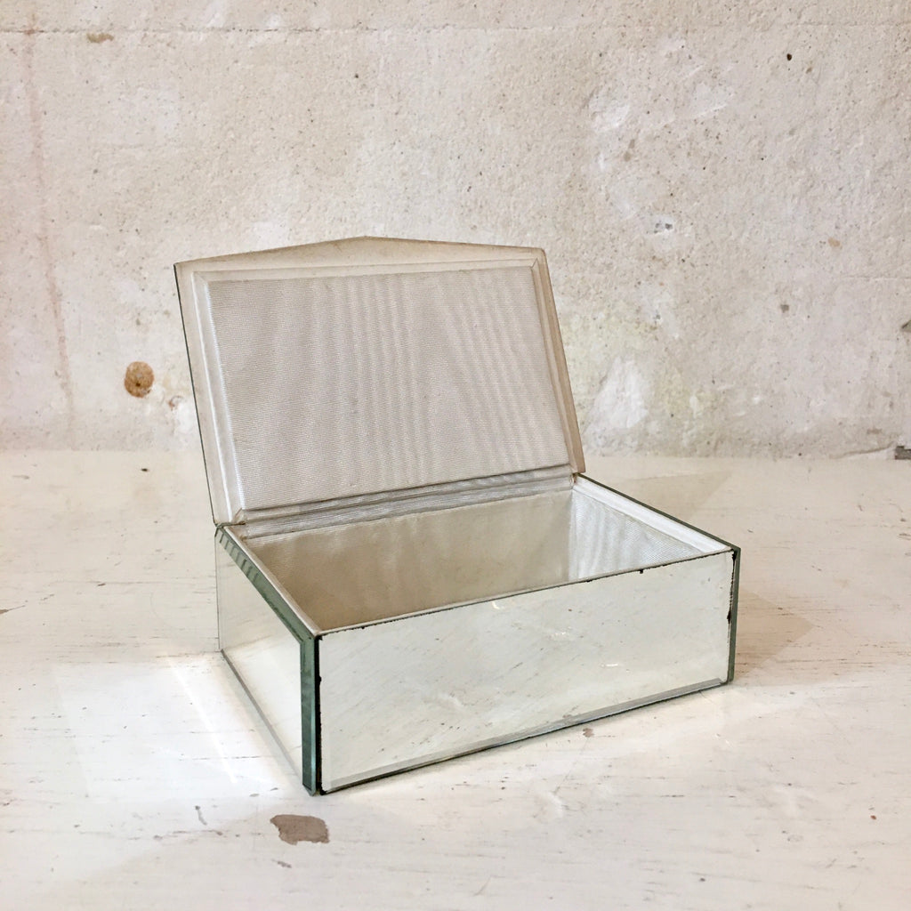 Boîte à bijoux en miroir