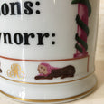 Pot pharmacie Métadier en porcelaine de Limoges Cons : Cynorr : 