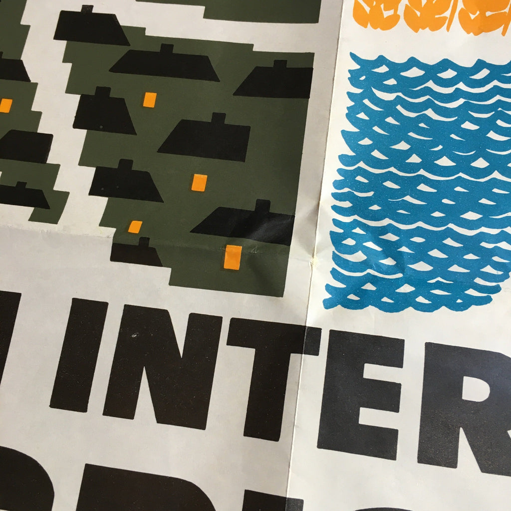 Affiche originale 3e Salon International de l'Agriculture Picard 1966