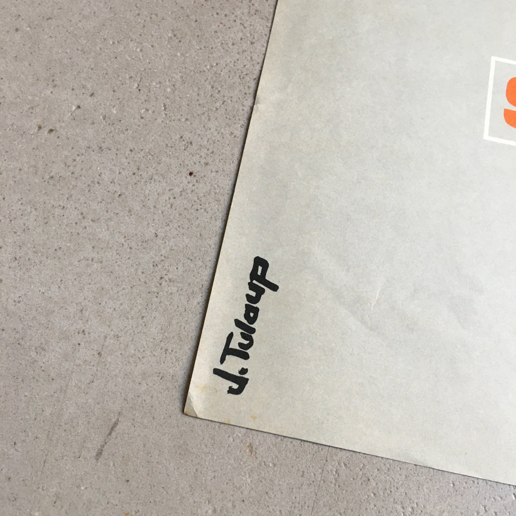 Affiche originale Emprunt PTT 5% Tuloup 1964