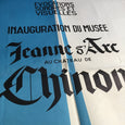 Affiche Inauguration musée Jeanne d'Arc Château de Chinon1961