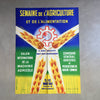 Affiche originale semaine de l'agriculture et de l'alimentation 1963 Rodrigue