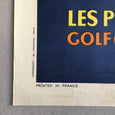 Affiche originale de tourisme années 50 - 60. Poster vintage Normandie Granville Îles Chausey