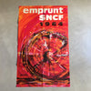 Affiche originale Emprunt SNCF signée J. Decroix 1964