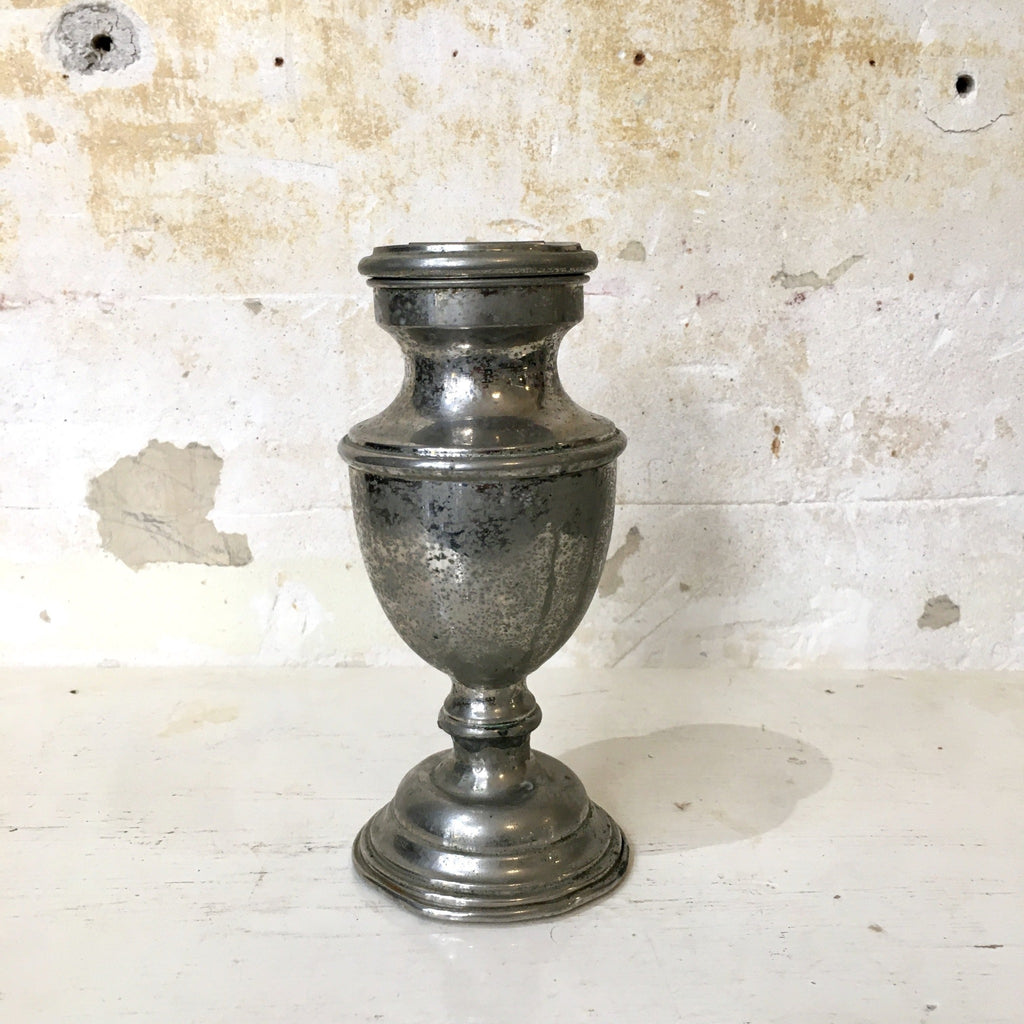 Tirelire / pot à pourboire de bar en aluminium 1900