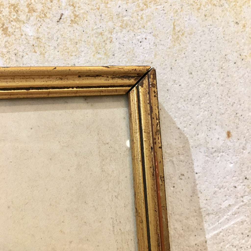 Dessin de Jean Droit enfant et son chien, bouledogue français 1920-1930