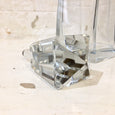 Carafe hexagonale avec bouchon en verre