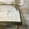 Table basse laiton et miroir style maison Jansen Baguès