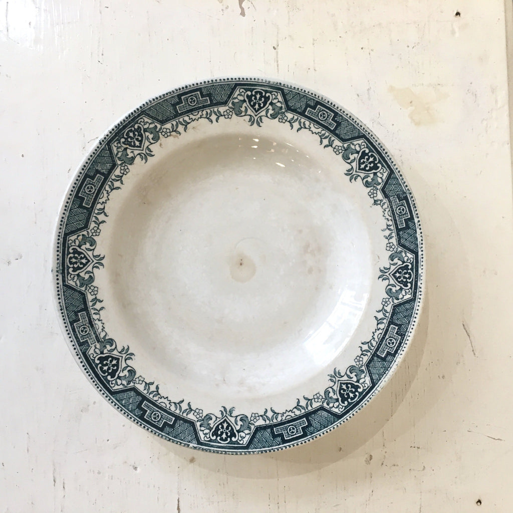 Assiette creuse Hamage et Moulin des Loups décor Maroc