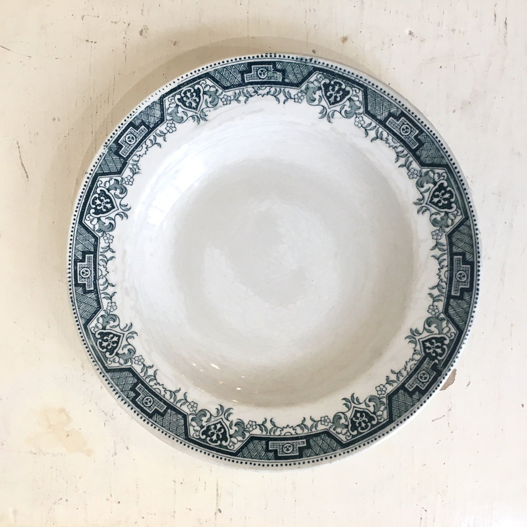 Assiette creuse Hamage et Moulin des Loups décor Maroc