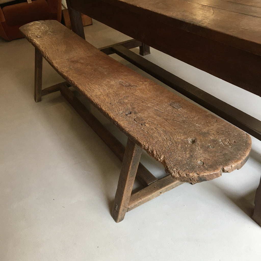 Banc ferme bois massif XVIII