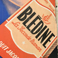 Affiche originale publicitaire : Blédine - La Seconde Maman avec un enfant blond - publicité