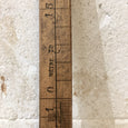 Ancien mètre en bois pliable