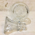 Carafon avec bouchon en verre transparent