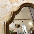 Ancien miroir style Louis XV en bois doré