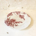 Compotier / coupe à fruit Oiseaux rose de Longwy