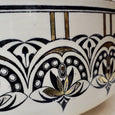 Vasque de toilette en céramique St Amand Hamage modèle Cléopâtre