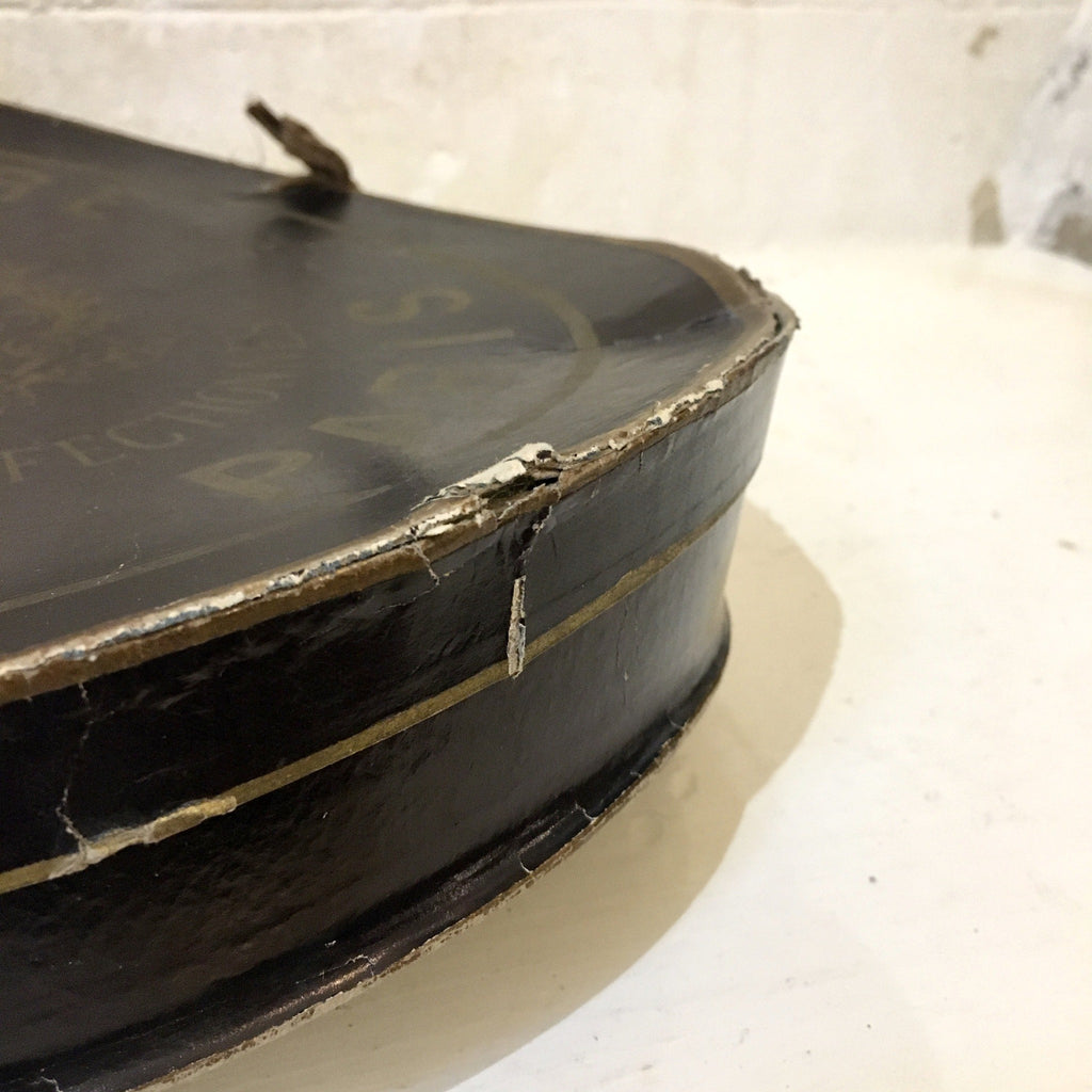 Boîte à chapeau mécanique 1860 à 1880