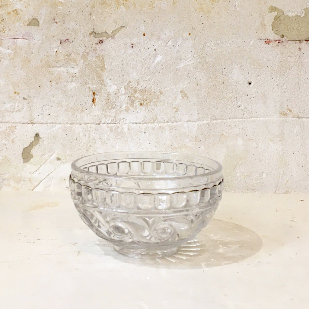 Bol en cristal moulé de Baccarat "Moulures russes" XIXe