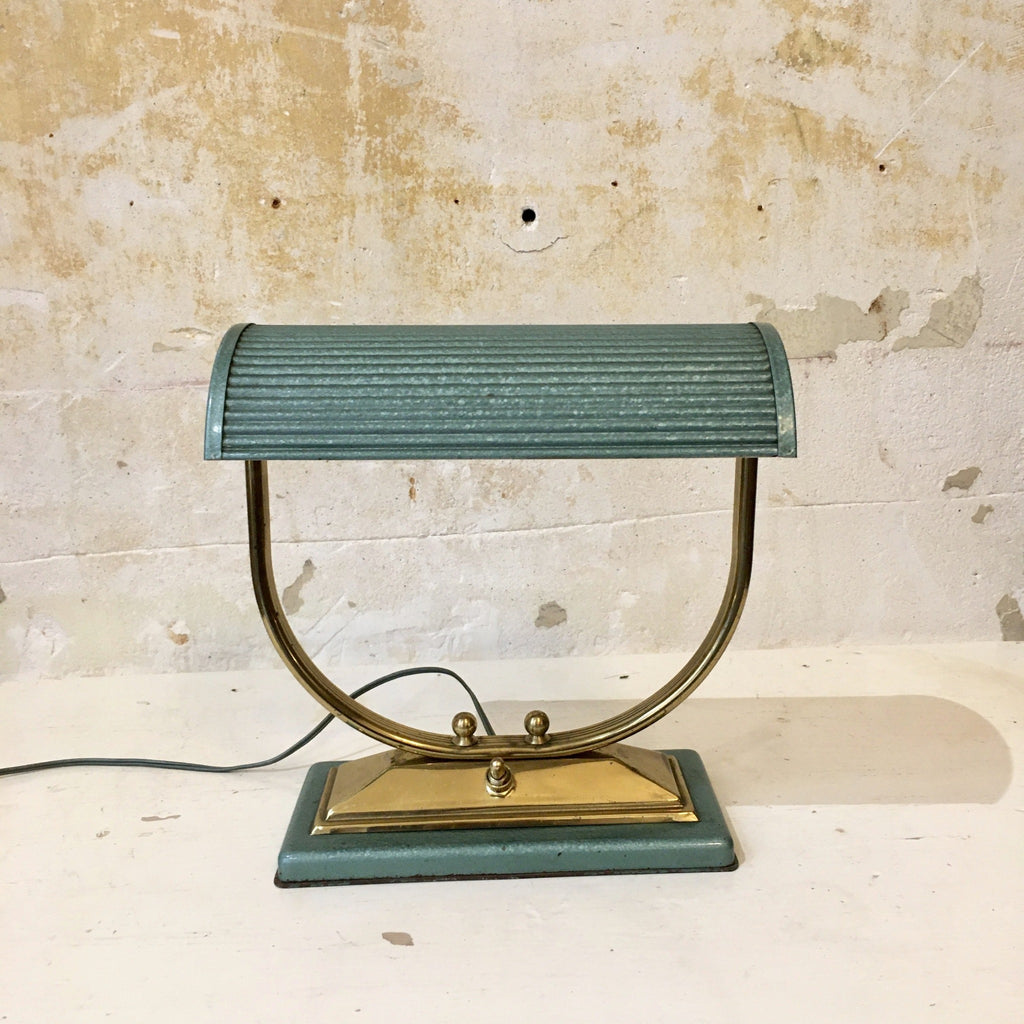 Ancienne lampe de bureau style Perriand - années 40 / 50
