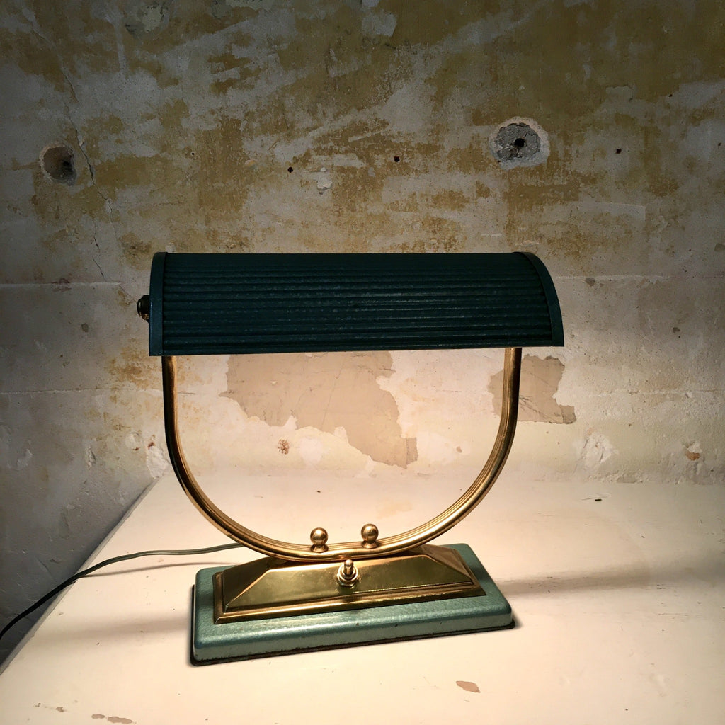 Ancienne lampe de bureau style Perriand - années 40 / 50