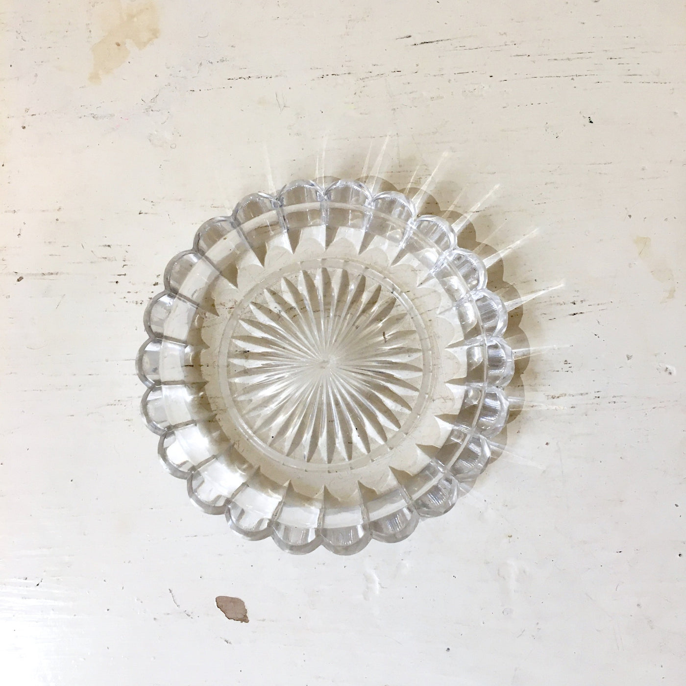 Dessous de bouteille en verre diamètre 14,5 cm