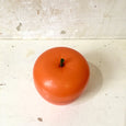 Seau à glace typique années 1970 pomme plastique orange
