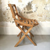 Chaise enfant en bois pliante Thonet