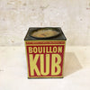 Grande boîte carrée vintage Bouillon KUB