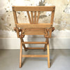 Chaise enfant en bois pliante Thonet