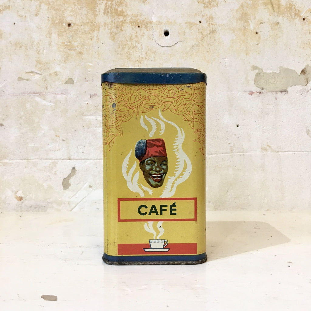 Boîte Banania métal vintage