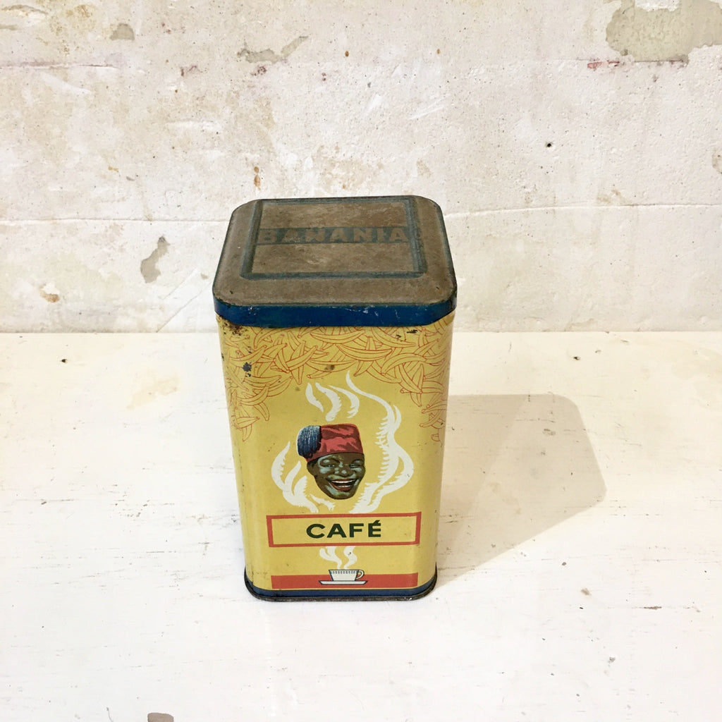Boîte Banania métal vintage