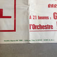 Affiche originale de Bossé 1961 Grand Cross Hippique Cérelles
