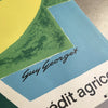 Affiche originale Crédit Agricole 5% 1964 de Guy George