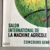 Affiche originale 1er Salon International de l'Agriculture de Seguin 1964