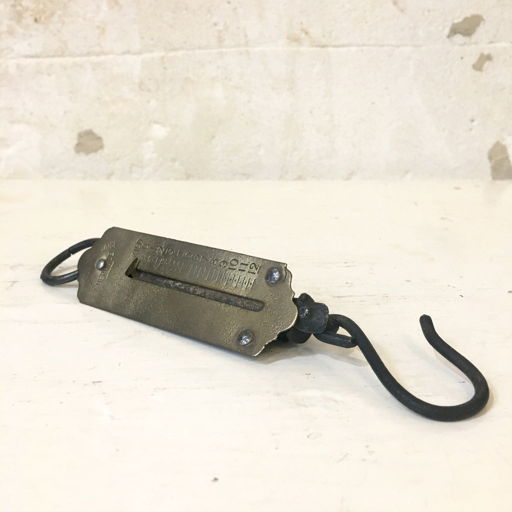 Balance de poche peson mécanique laiton 12 kg