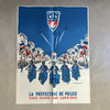 Affiche originale Préfecture de Police de Luc Marie Bayle - défilé du 14 juillet