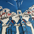 Affiche originale Préfecture de Police de Luc Marie Bayle - défilé du 14 juillet