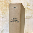 Livre Tables Numériques Universelles de Marcel Boll - Dunod 1957