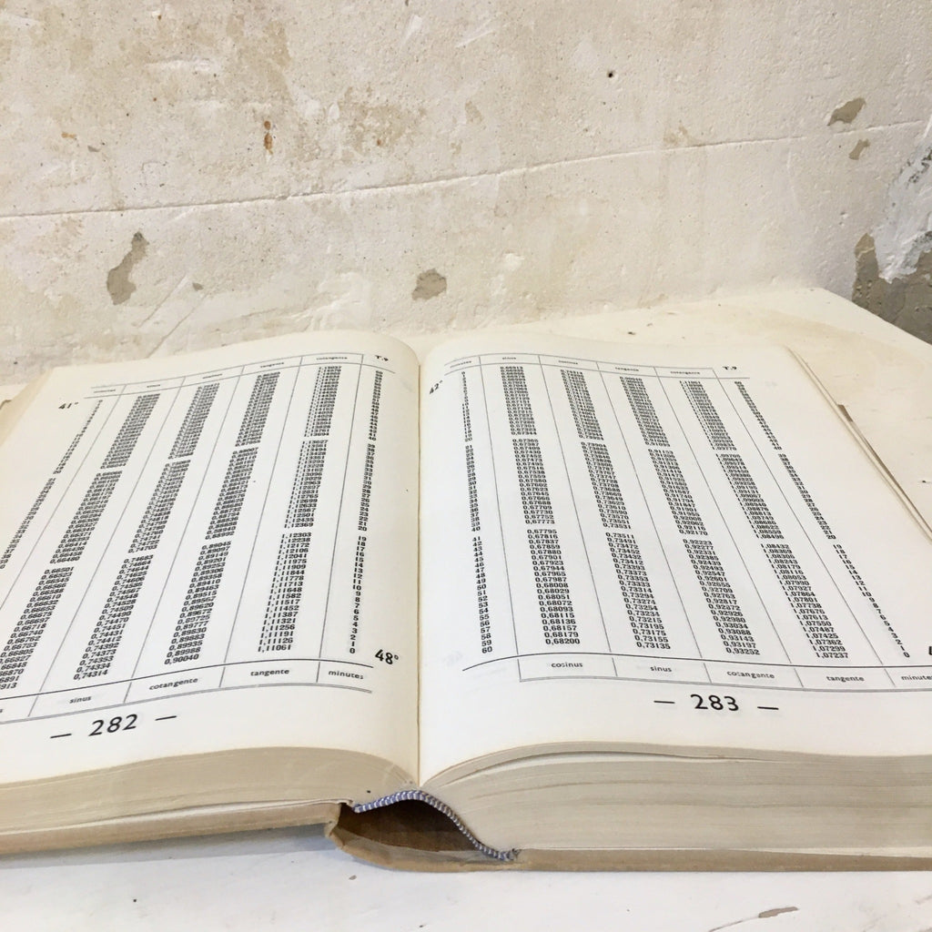 Livre Tables Numériques Universelles de Marcel Boll - Dunod 1957